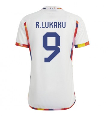 Belgia Romelu Lukaku #9 Bortedrakt VM 2022 Kortermet